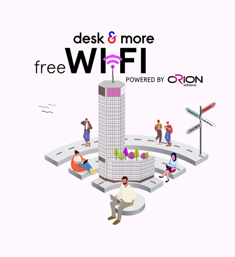 Besplatan internet u centru Beograda - Orion telekom