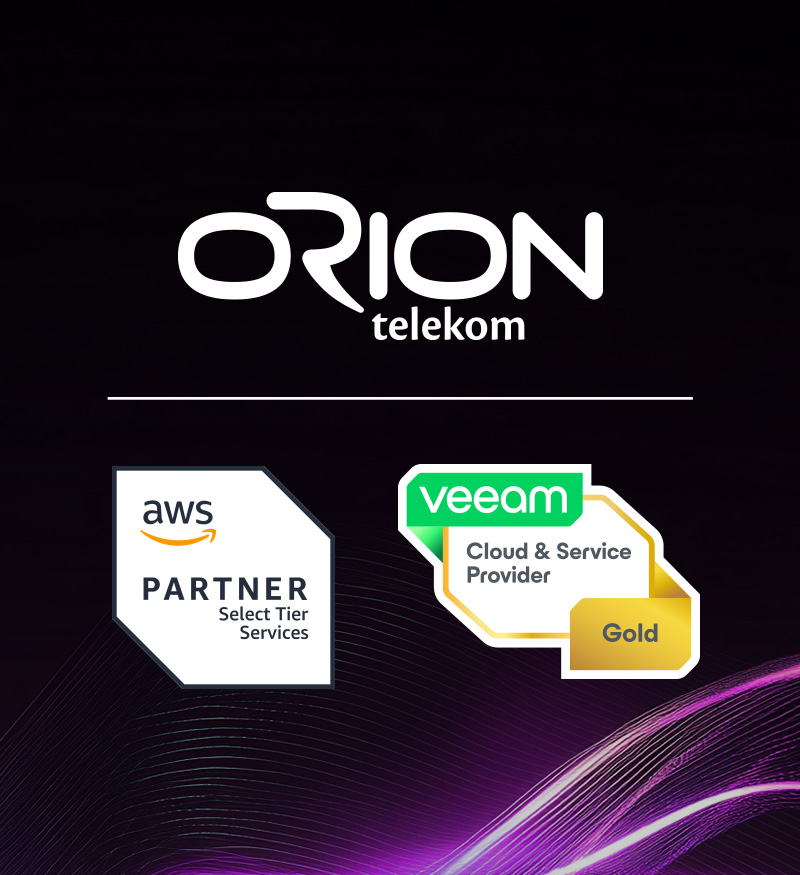 AWS Select Partner i Veeam Gold Partner