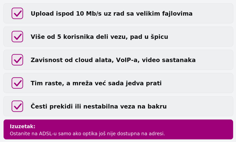 Kada prelazak postaje nuznost a ne opcija